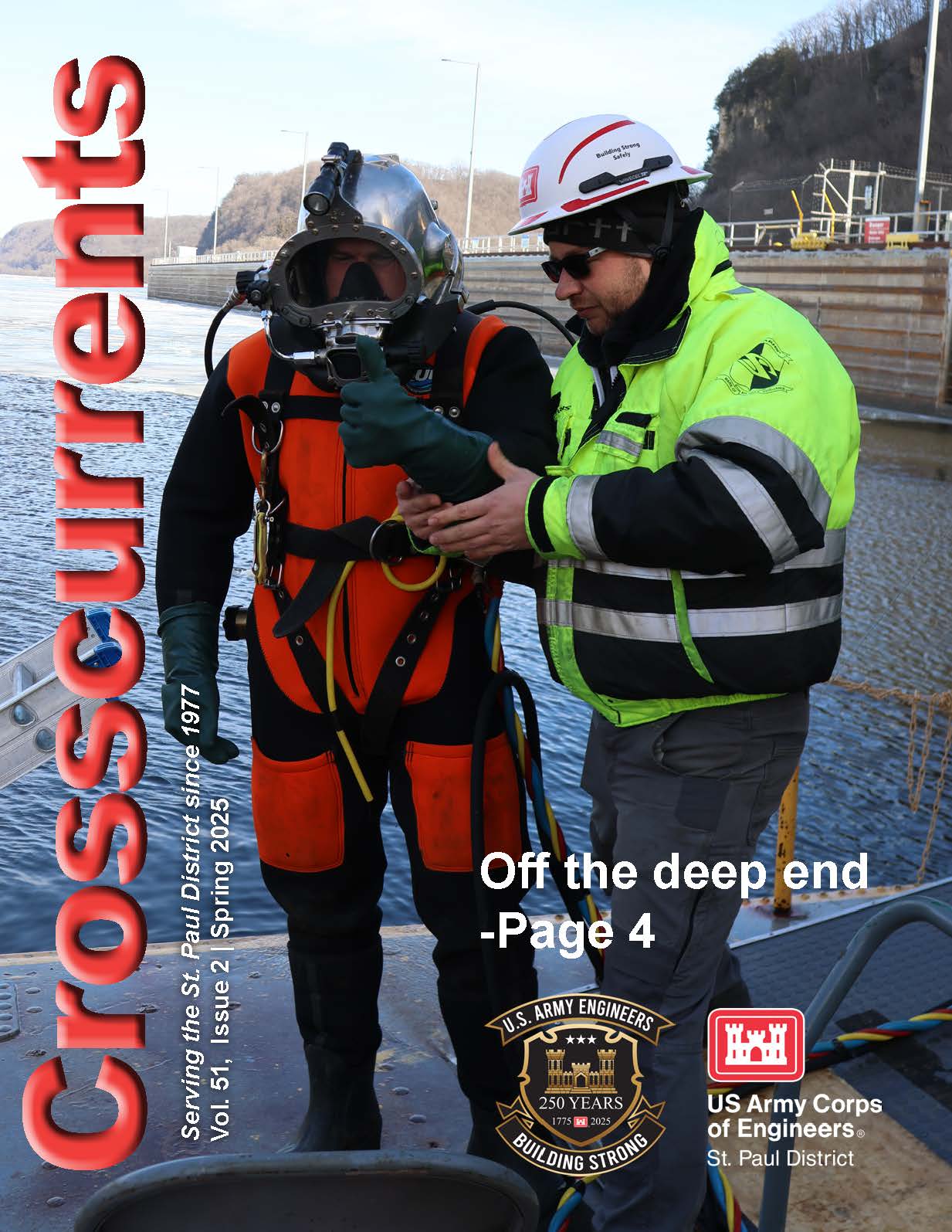 The cover of Crosscurrents Spring 2025